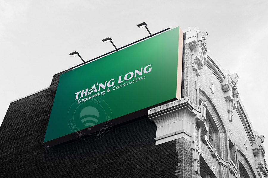 Thiết kế logo xây dựng và kỹ thuật Thăng Long JSC