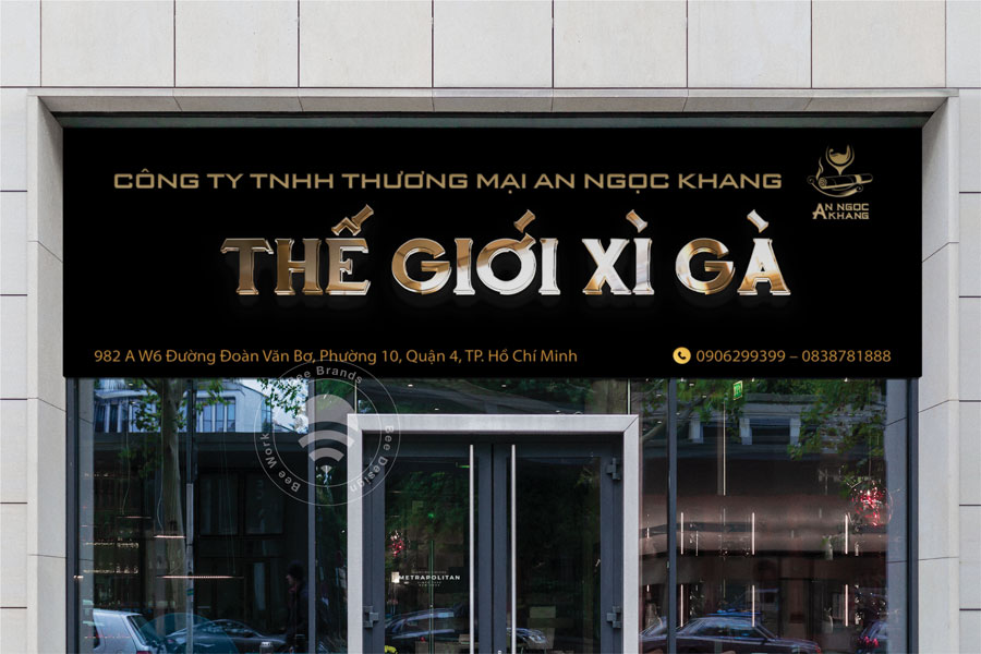 Thiết kế logo xì gà