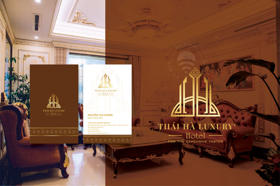 Thiết kế bộ nhận diện khách sạn Luxury Lào Cai