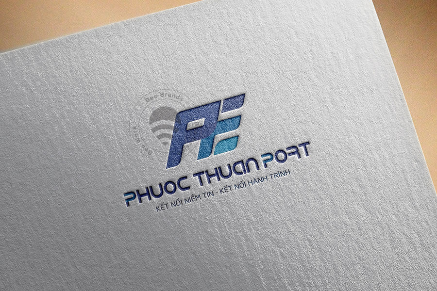 Thiết kế Logo logistic Phước Thuận