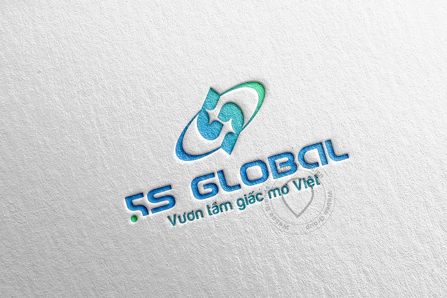 Thiết kế logo thực phẩm chức năng 5S Global - Bee Design
